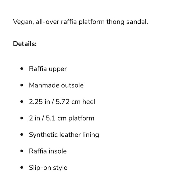 Beach by Matisse Raffia Platform Thong Sandals Size 9 - Picture 6 of 6